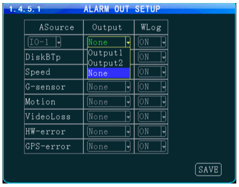 G Sensor Setup